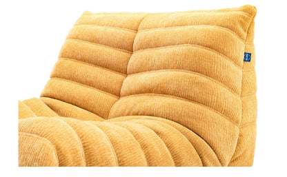 Single - seat Caterpillar Compression Sofa: High - Elastic Sponge Inside, Quick Rebound & Top - Notch Fabric