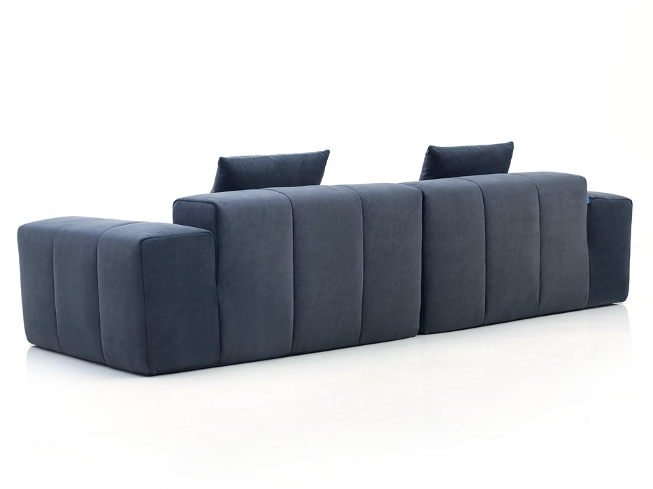 5 - Seater Combination Compression Sofa: High - Elastic Sponge Inside, Quick Rebound and Quality Fabric