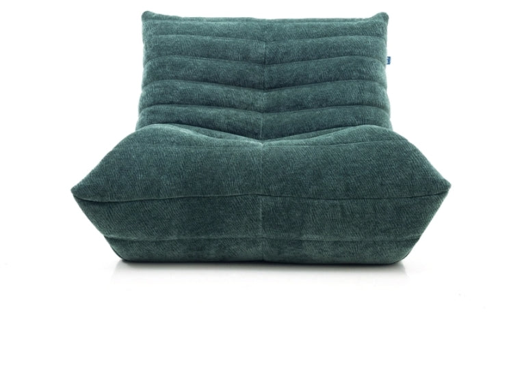 Single - seat Caterpillar Compression Sofa: High - Elastic Sponge Inside, Quick Rebound & Top - Notch Fabric