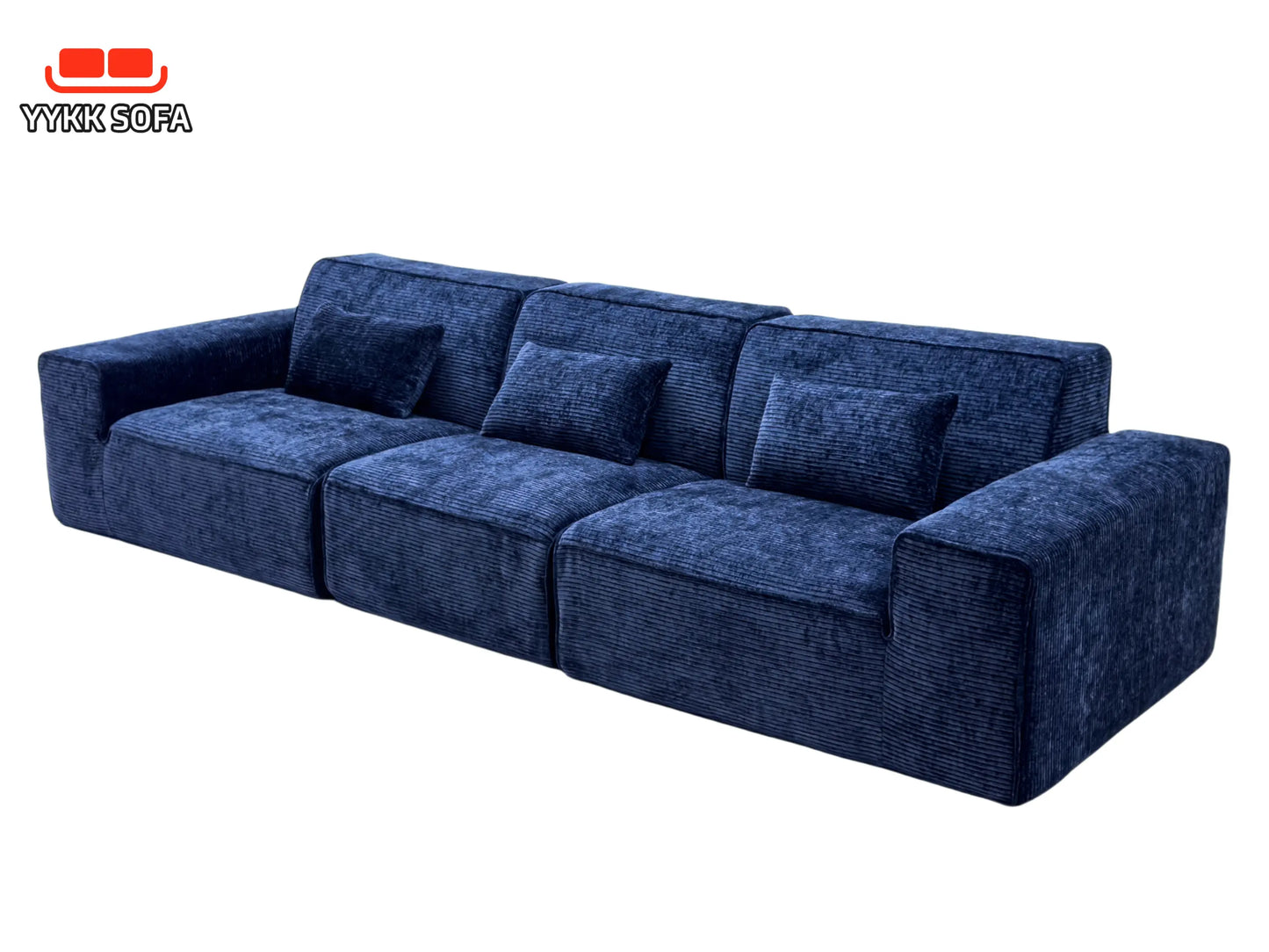 Get This Compressible Sectional Couch with Highly Elastic Sponge: Rebounds Instantly, Stays in Shape after Extended Use, Fits Living Room Well