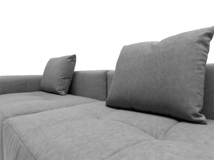 5 - Seater Combination Compression Sofa: High - Elastic Sponge Inside, Quick Rebound and Quality Fabric