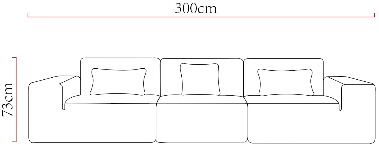 Alle - Schwamm -, Rahmen - freie Kombination Sofa mit wasserdichtem Leder: Hochelastischer Schwamm sorgt für schnelle Rückfederung und gemütliches Sitzerlebnis