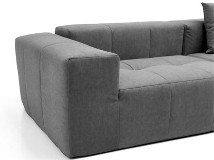 5 - Seater Combination Compression Sofa: High - Elastic Sponge Inside, Quick Rebound and Quality Fabric