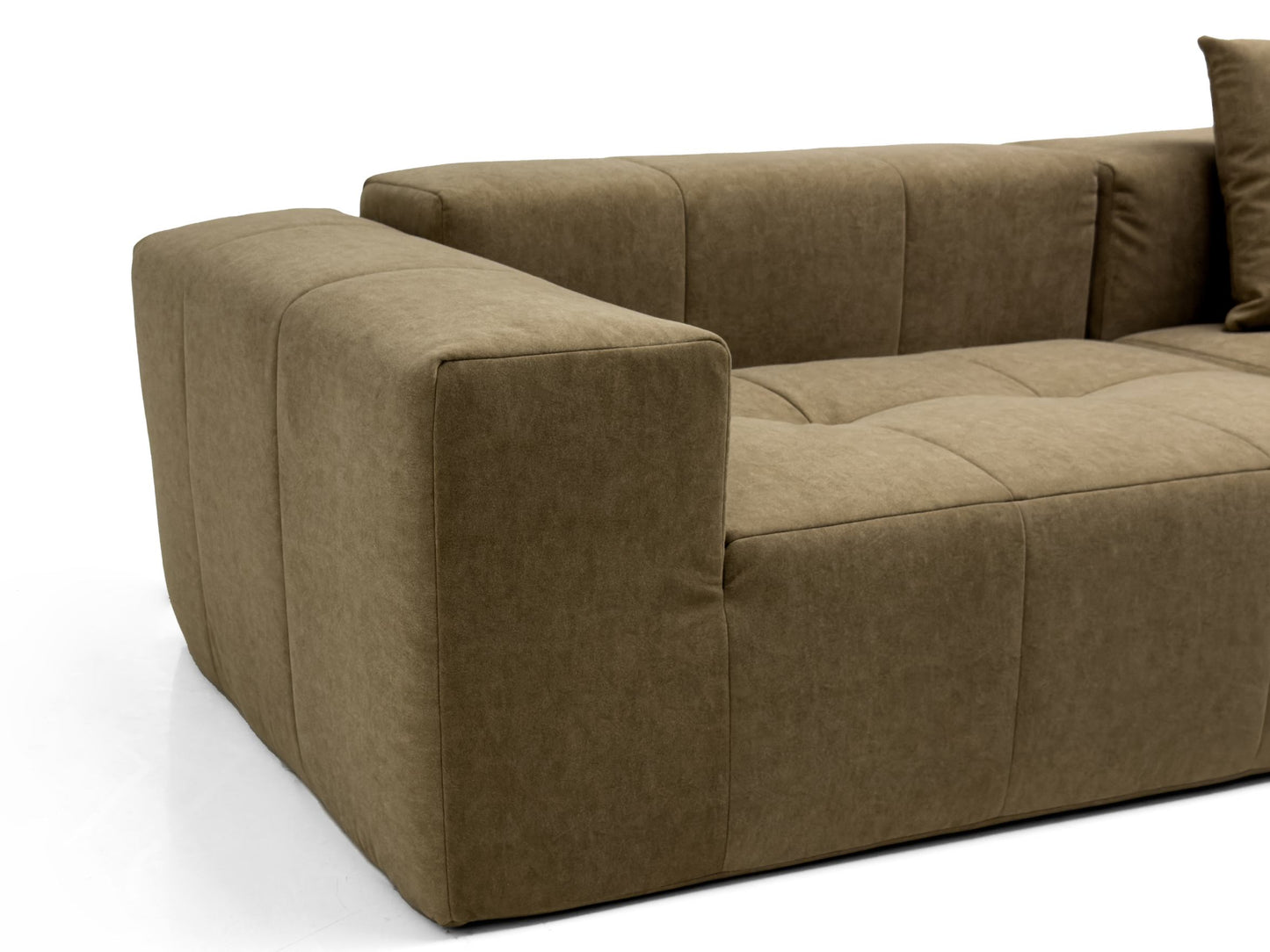 5 - Seater Combination Compression Sofa: High - Elastic Sponge Inside, Quick Rebound and Quality Fabric