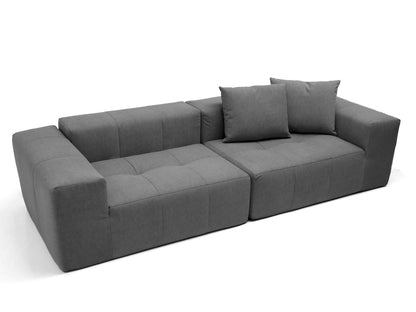 5 - Seater Combination Compression Sofa: High - Elastic Sponge Inside, Quick Rebound and Quality Fabric