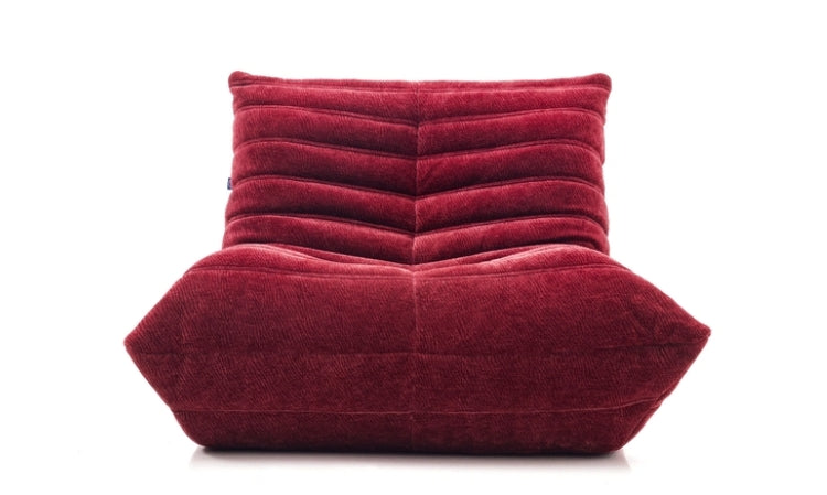 Single - seat Caterpillar Compression Sofa: High - Elastic Sponge Inside, Quick Rebound & Top - Notch Fabric