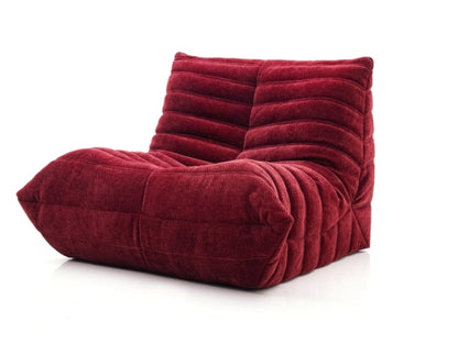 Single - seat Caterpillar Compression Sofa: High - Elastic Sponge Inside, Quick Rebound & Top - Notch Fabric