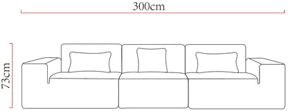 Get This Compressible Sectional Couch with Highly Elastic Sponge: Rebounds Instantly, Stays in Shape after Extended Use, Fits Living Room Well