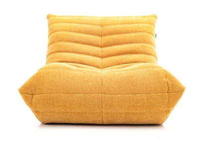 Single - seat Caterpillar Compression Sofa: High - Elastic Sponge Inside, Quick Rebound & Top - Notch Fabric