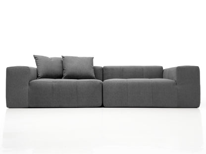 5 - Seater Combination Compression Sofa: High - Elastic Sponge Inside, Quick Rebound and Quality Fabric