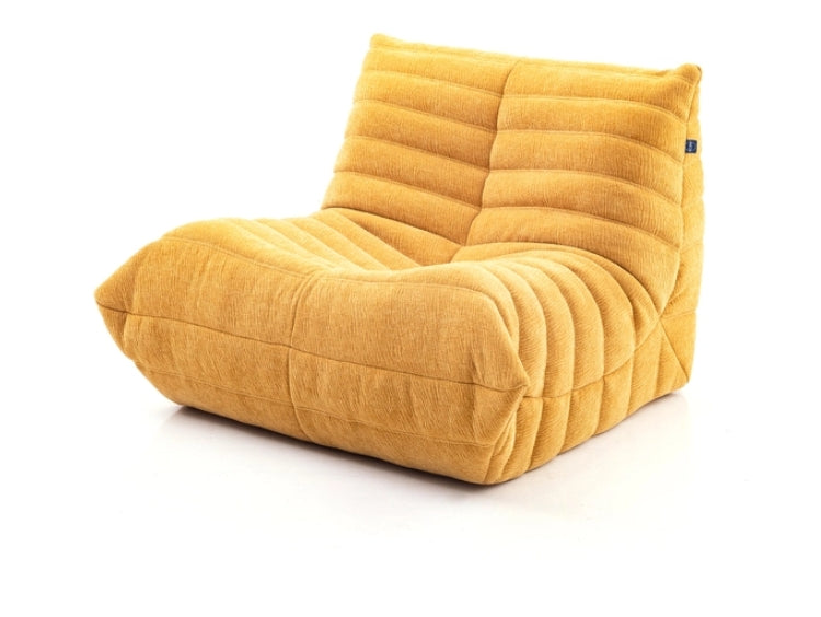 Single - seat Caterpillar Compression Sofa: High - Elastic Sponge Inside, Quick Rebound & Top - Notch Fabric