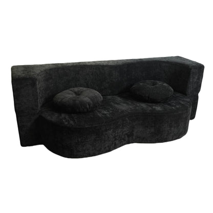 Double Compression Sofa: High - Elastic, Boneless, and Easily Converts to a Comfortable Double Bed