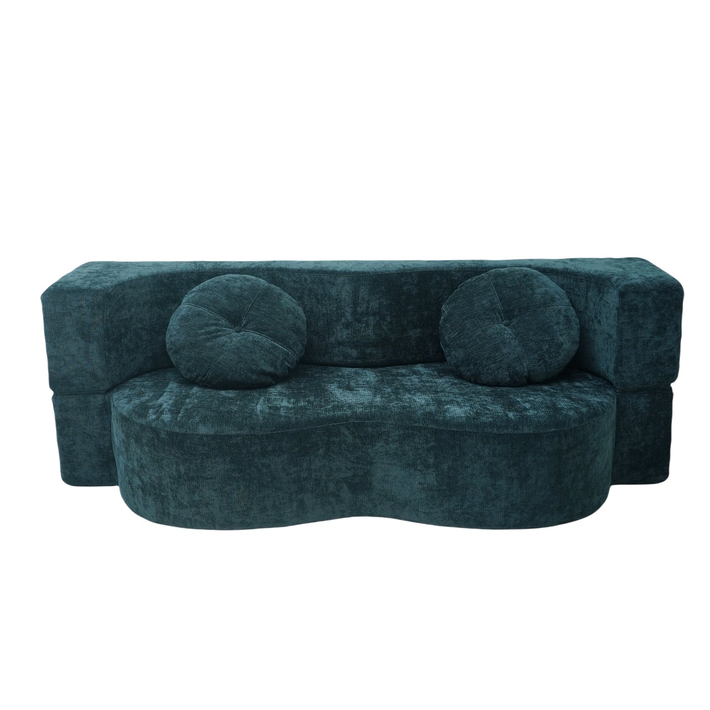 Double Compression Sofa: High - Elastic, Boneless, and Easily Converts to a Comfortable Double Bed