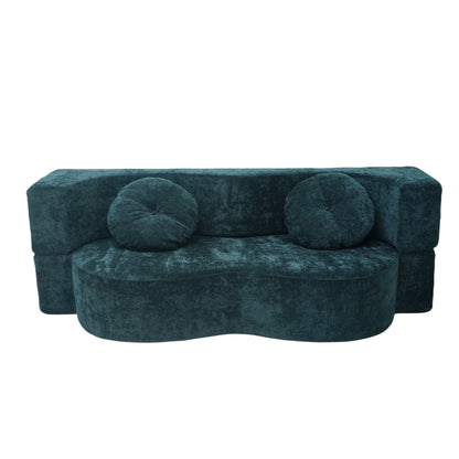 Double Compression Sofa: High - Elastic, Boneless, and Easily Converts to a Comfortable Double Bed