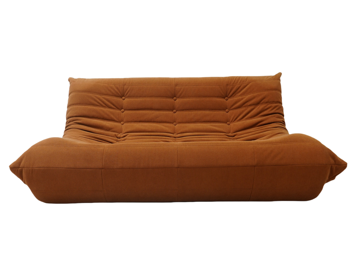 Caterpillar sofa, 3-seater, full sponge, no frame