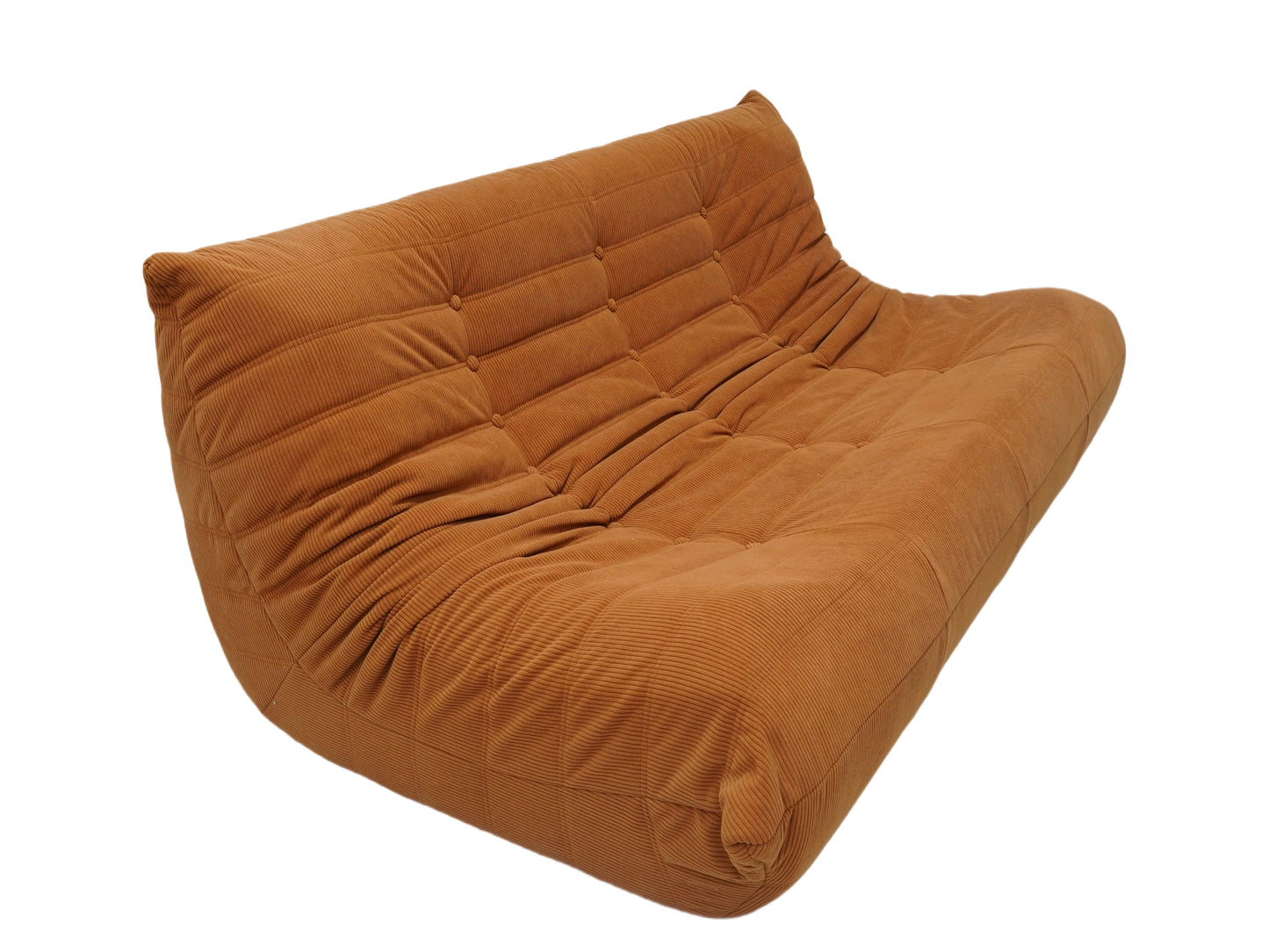 Caterpillar sofa, 3-seater, full sponge, no frame