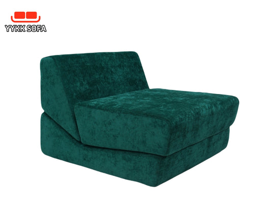 Single Compression Sofa: Boneless and High - Elastic, Transforms Seamlessly into a Lounge Chair