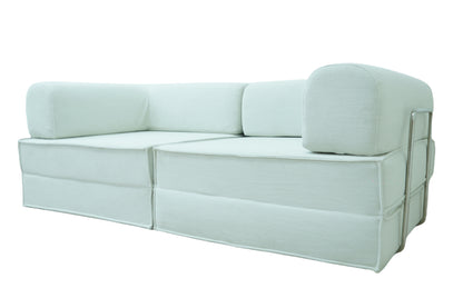 Transformable Mattress Combo Sofa Bed, All-Sponge, Frame-Free: Cozy and Versatile for Your Space